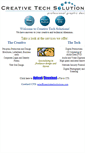 Mobile Screenshot of creativetechsolutions.com